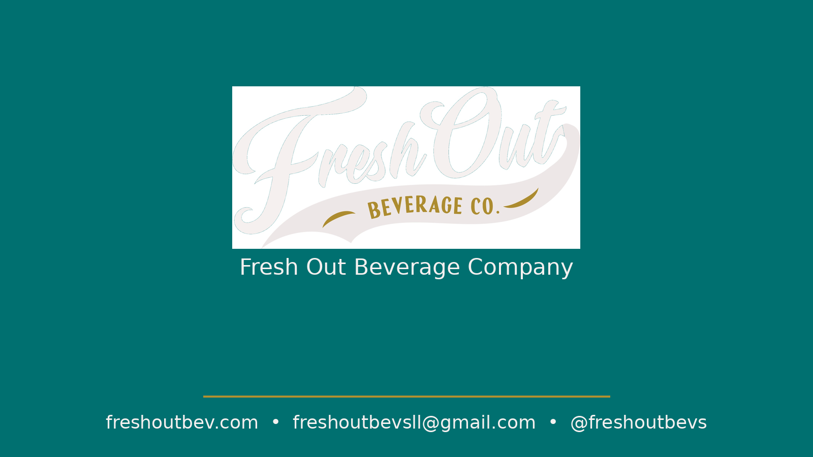 Fresh Out hero banner